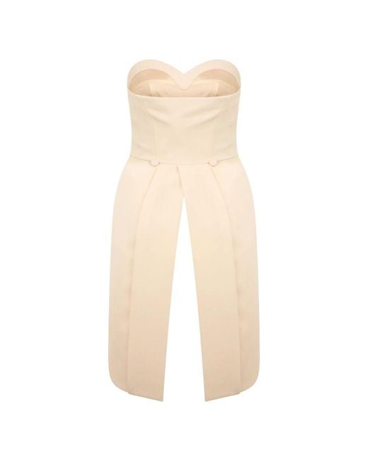 Moschino Natural Sleeveless Tops
