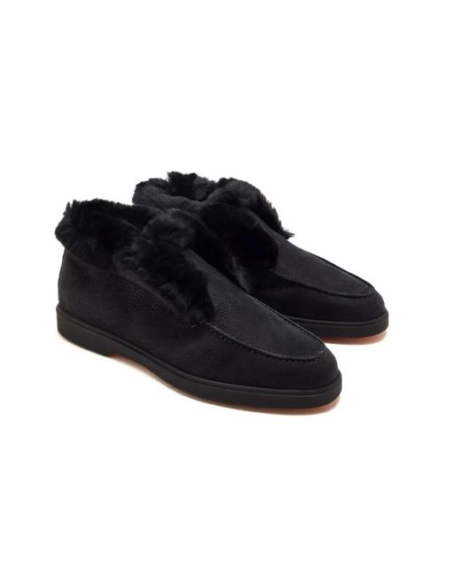 Santoni Black Desert Boot