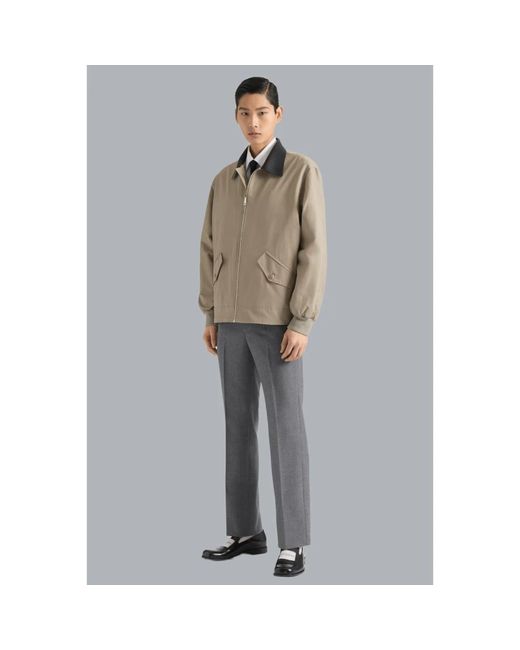 Givenchy Jacket Met Kraag En Ritssluiting in het Natural voor heren