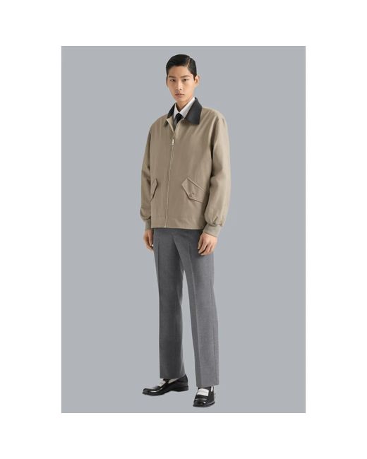 Givenchy Jacket Met Kraag En Ritssluiting in het Natural voor heren