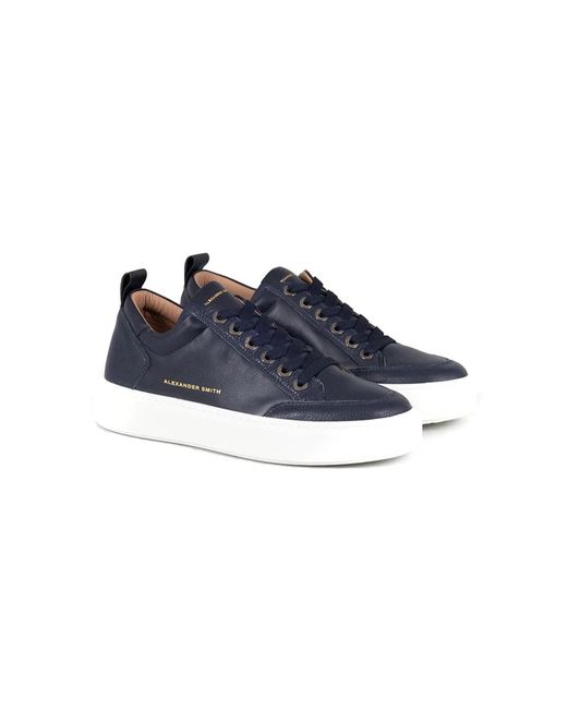 Alexander Smith Blue Sneakers for men