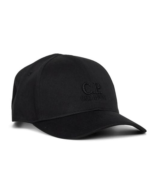 C P Company Black Caps for men