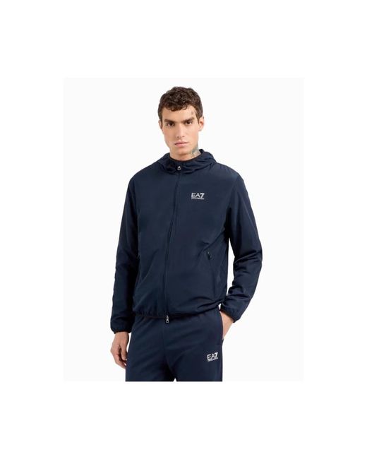 EA7 Light Jackets in het Blue voor heren