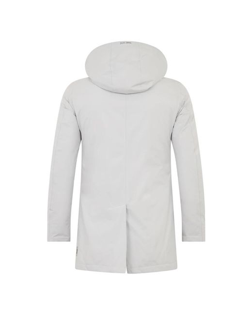 Herno Gray Parkas for men