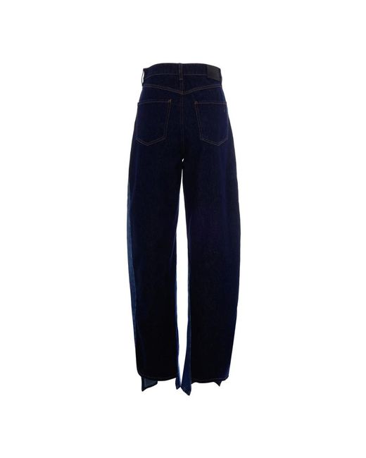 Sportmax Blue Loose Fit Jeans