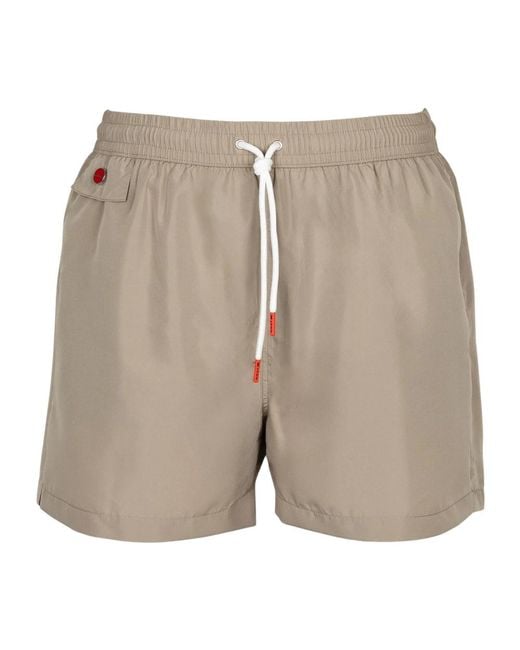 Kiton Natural Beachwear for men