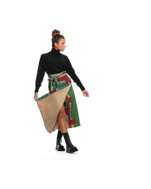Pierre Louis Mascia Green Bunter Pfannkuchen Stil Schal