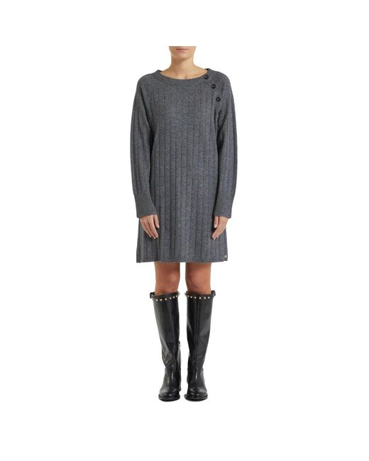 Pennyblack Gray Knitted Dresses