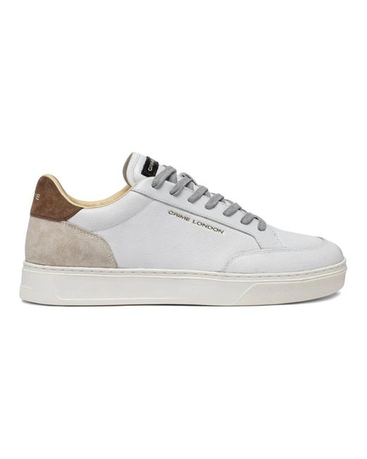 Sneakers di Crime London in White da Uomo