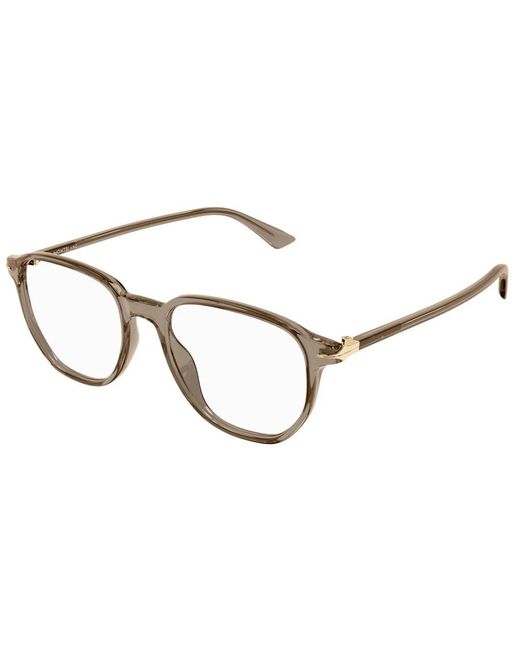 Montblanc 0366O Optical Frame in Brown für Herren