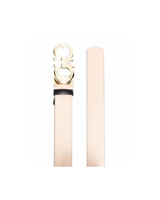 Ferragamo Pink Belts