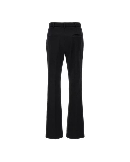 Sportmax Black Wide Trousers