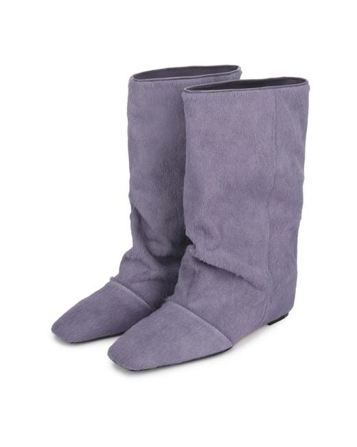 Kazar Purple Booties