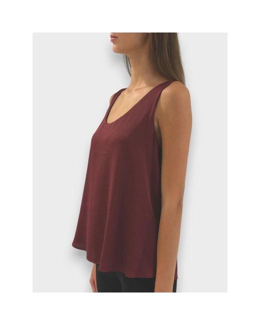 Sleeveless Tops Joseph Ribkoff en coloris Purple