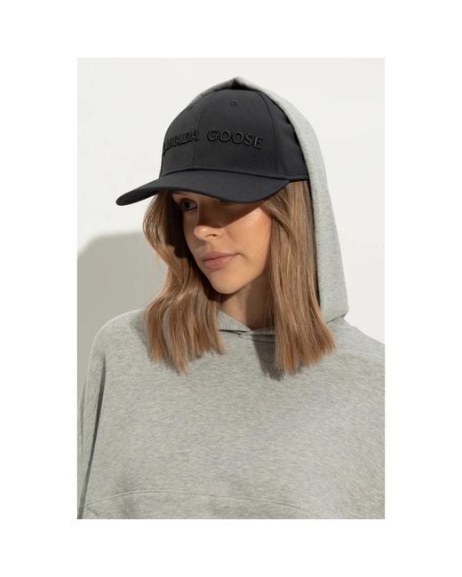 Caps di Canada Goose in Black