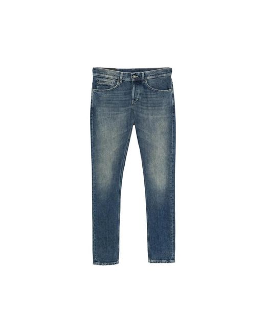 Dondup Blue Slim Fit Jeans for men