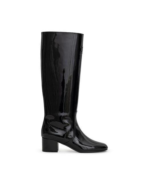 Céline Black High Boots
