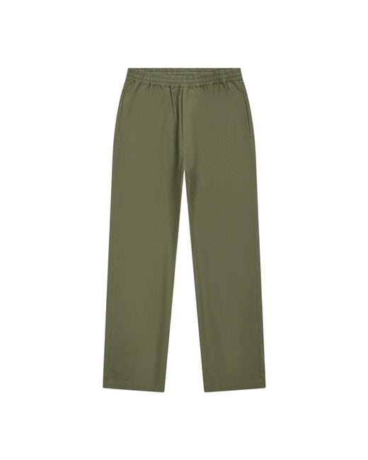 Barena Green Slim-Fit Trousers for men