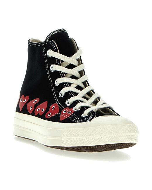 COMME DES GARÇONS PLAY Black Sneakers