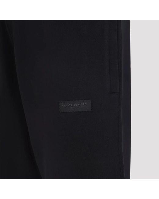 Givenchy Jogginghose Aus Fleece Mit Paris Gros Grain in Black für Herren