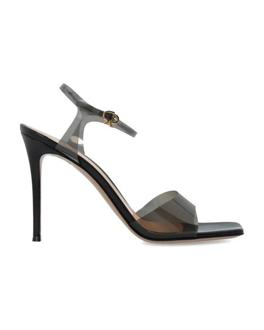 Gianvito Rossi Metallic High Heel Sandals