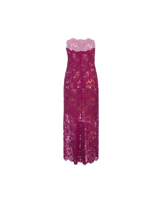 Ermanno Scervino Purple Maxi Dresses