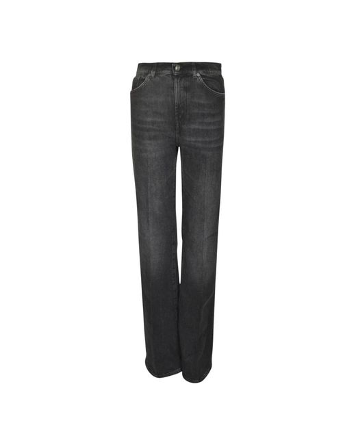 Dondup Gray Straight Fit Jeans