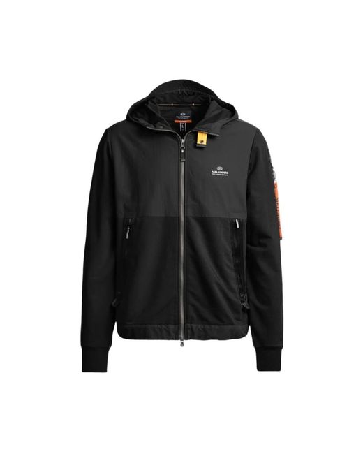 Parajumpers Black Zip-Throughs for men