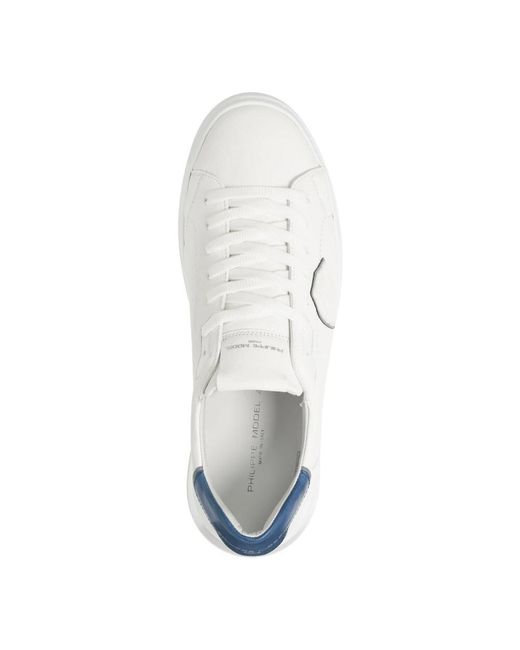Philippe Model White Sneakers for men