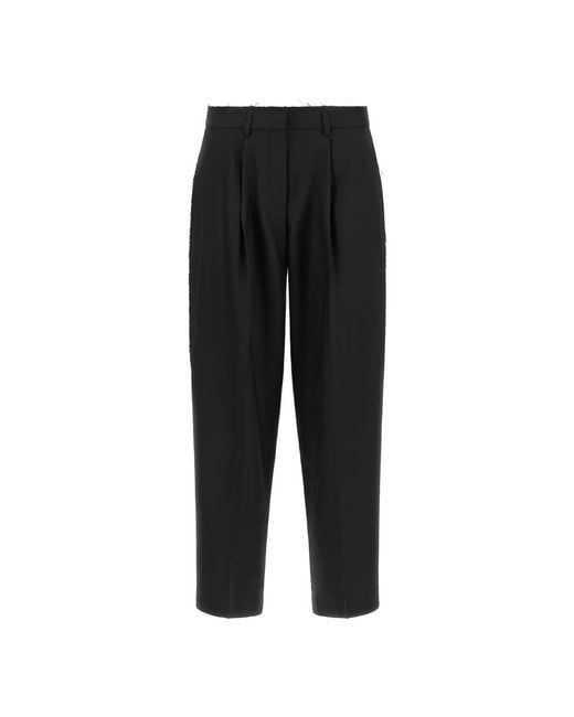 Gianluca Capannolo Black Tapered Trousers