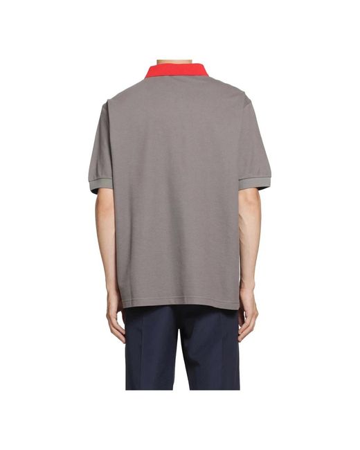 Marni Gray Polo Shirts for men