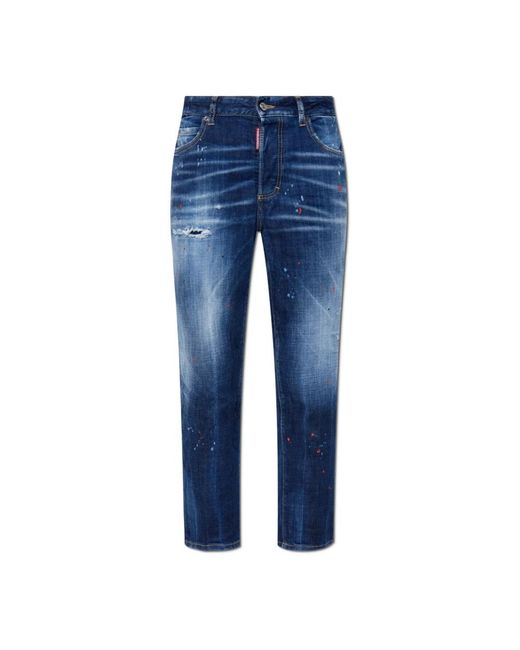 Straight Jeans DSquared² de color Blue