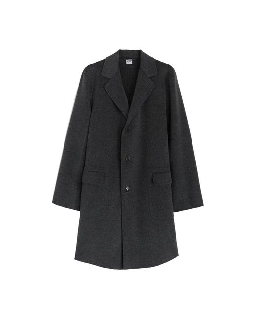 Aspesi Black Single-Breasted Coats for men