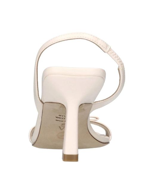 Stuart Weitzman Natural Tully 75 Sandal