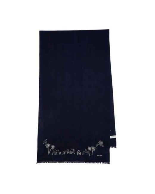 Paul Smith Blue Schal