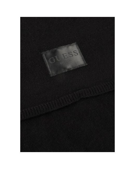 Guess Zwarte Brenton Sjaal in het Black