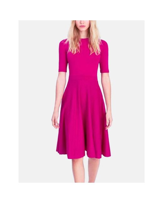 Carolina Herrera Pink Midi Dresses