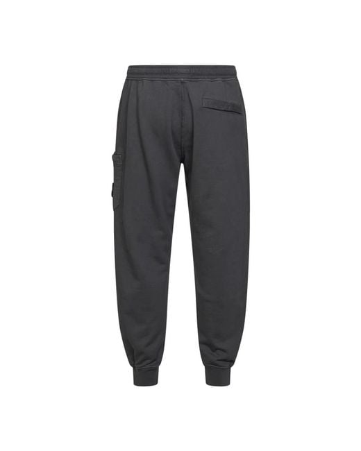 Stone Island Gray Sweatpants for men