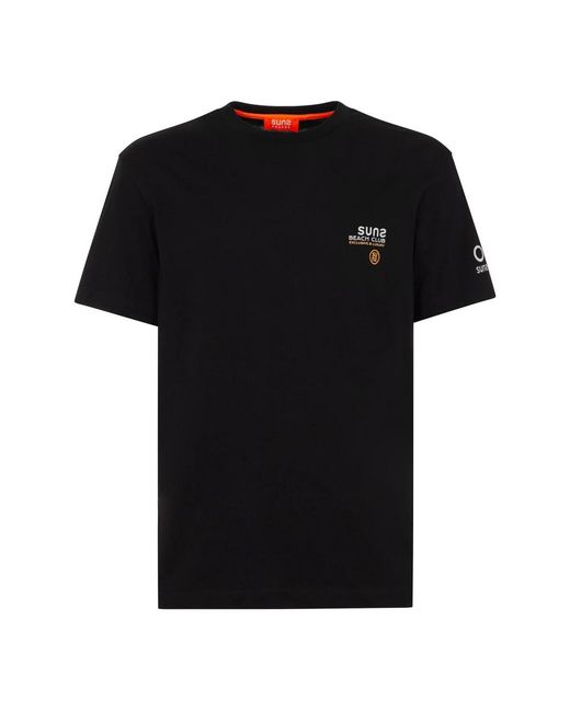 Suns Tops ,Zwart ,Stijlvol Zwart Modieuze Kleding in het Black voor heren