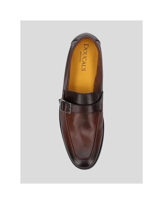 Loafers Doucal's pour homme en coloris Brown