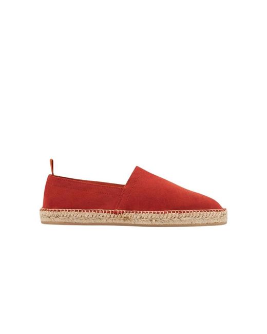 Scarosso Red Espadrilles for men