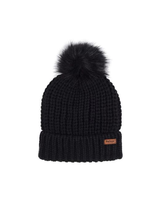 Barbour Accessoires ,Zwart ,Katoen Katoenen Hoed En Sjaal Set in het Blue