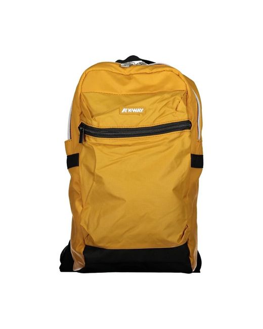 K-Way Yellow Backpacks