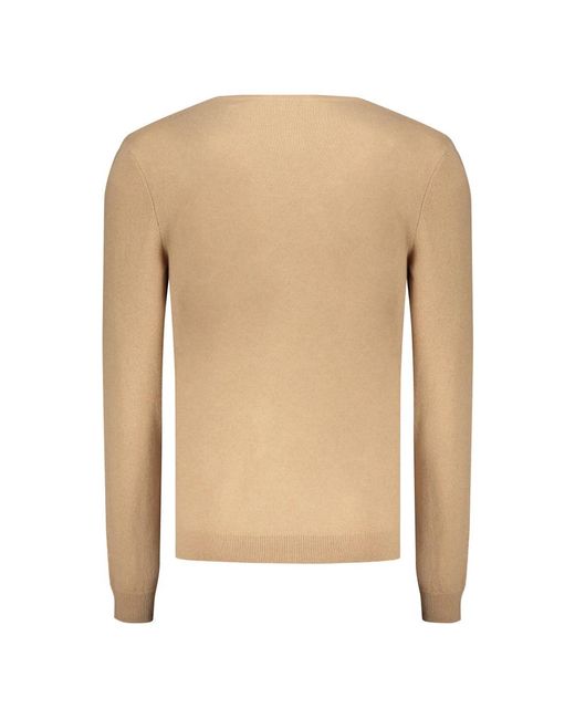 Valentino Garavani Natural Round-Neck Knitwear for men