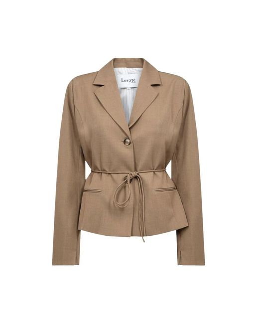Levete Room Terry Blazer in het Natural