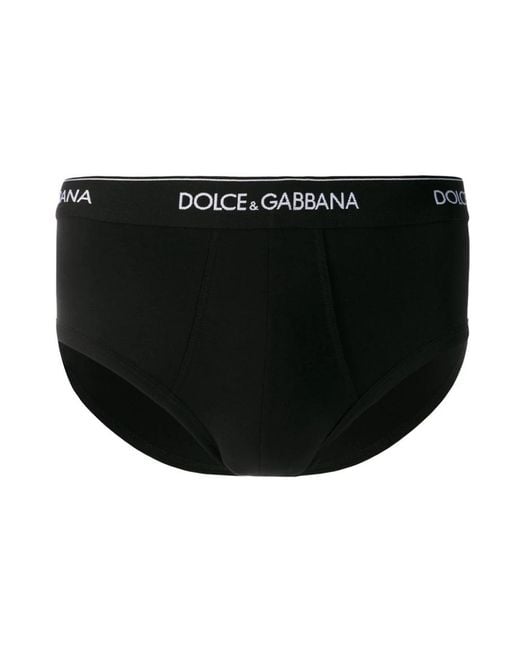 Dolce & Gabbana Black Underpants for men