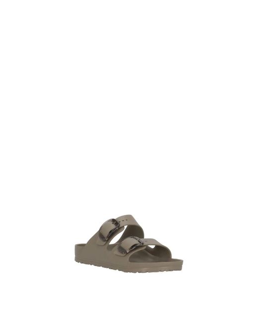 Birkenstock Brown Sliders