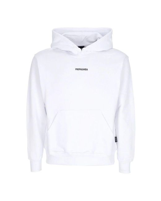 Propaganda White Hoodies for men