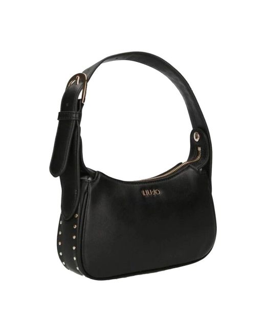 Liu Jo Black Schwarze hobo schultertasche