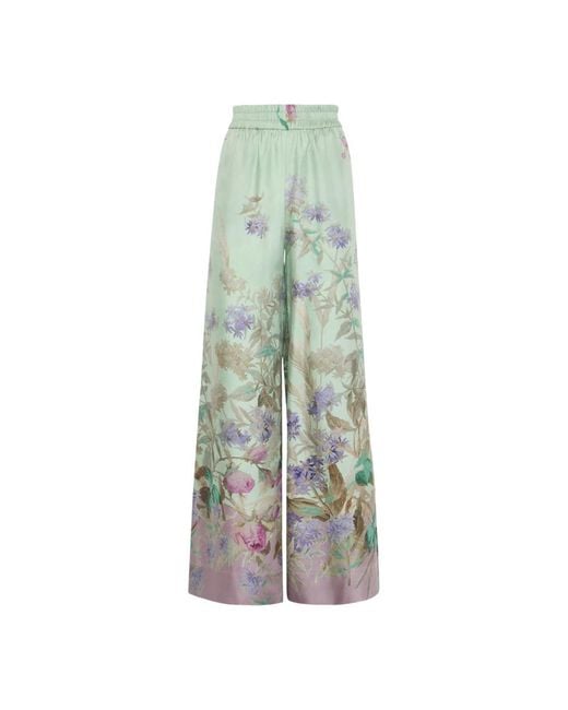 Wide Trousers LaDoubleJ de color Green